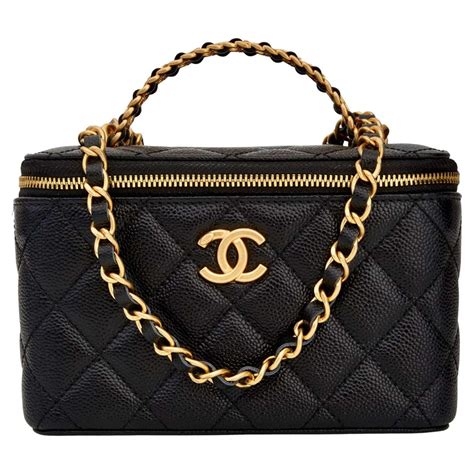 sac a main femme chanel|second hand Chanel vanity bags.